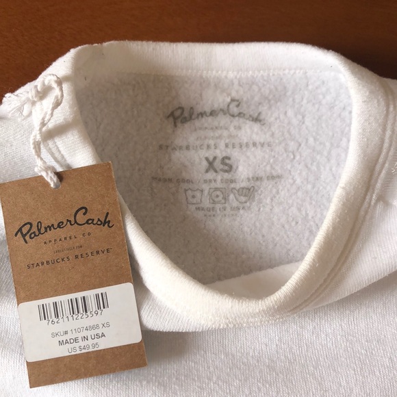 PalmerCash "un café s'il vous plaît" Sweatshirt - Picture 5 of 7